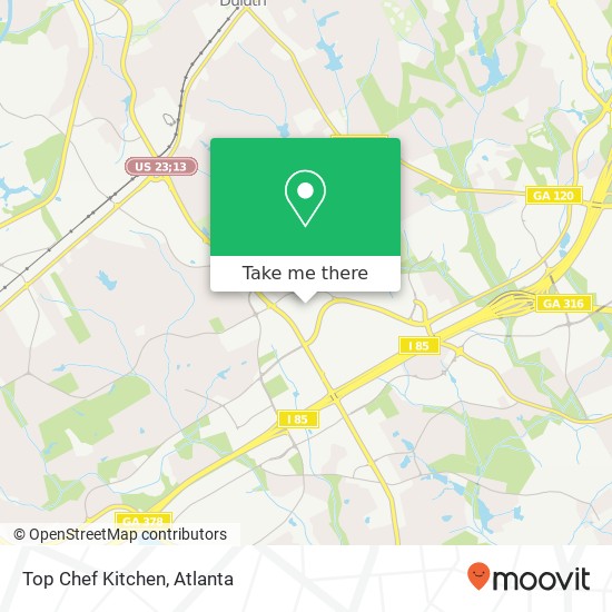 Top Chef Kitchen map