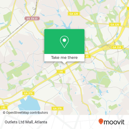Outlets Ltd Mall map