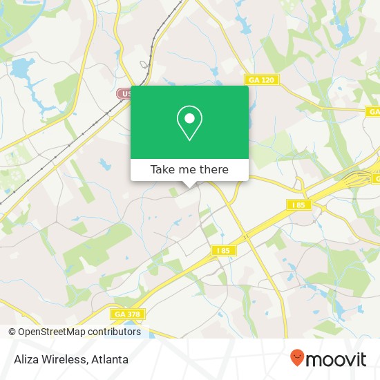 Aliza Wireless map