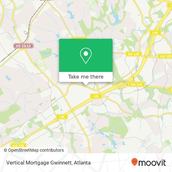 Vertical Mortgage Gwinnett map