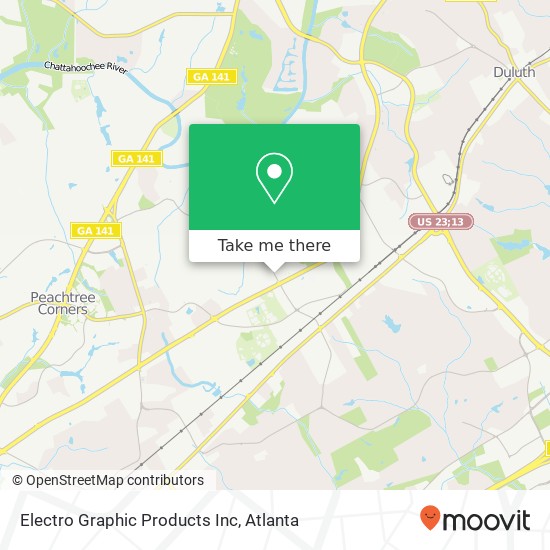 Electro Graphic Products Inc map