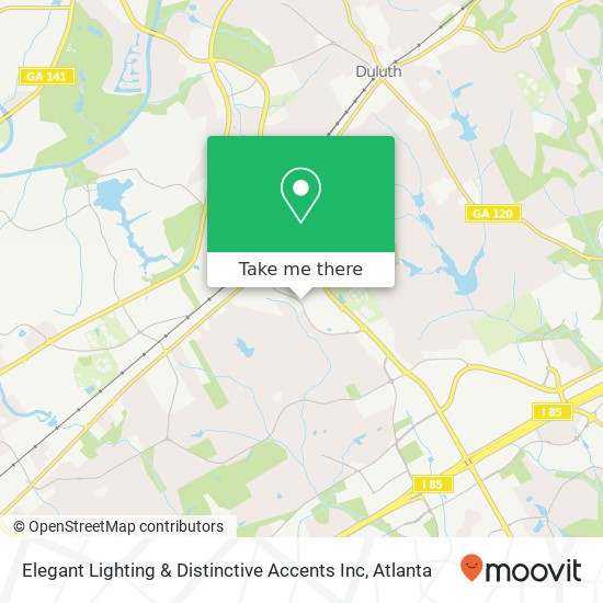 Elegant Lighting & Distinctive Accents Inc map