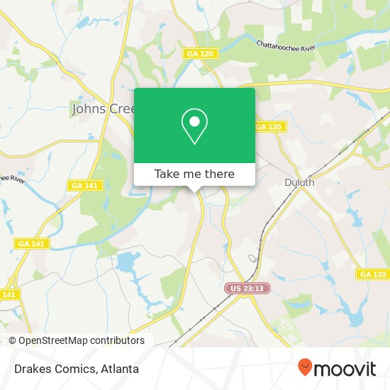 Drakes Comics map