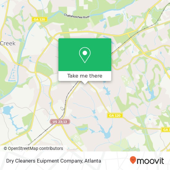 Dry Cleaners Euipment Company map