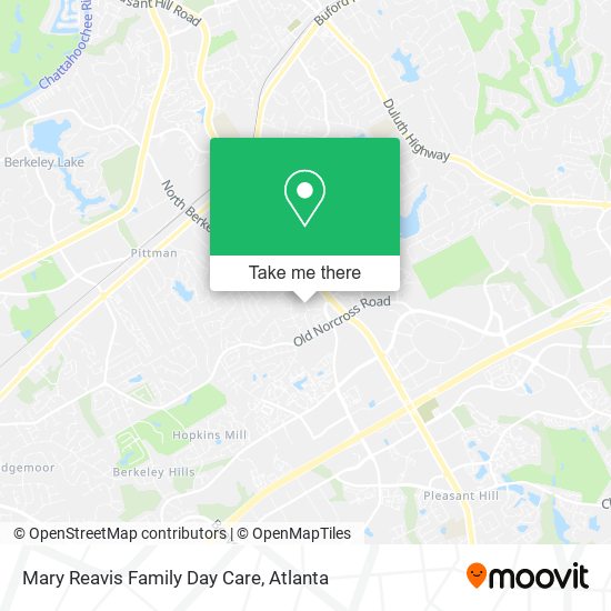 Mapa de Mary Reavis Family Day Care