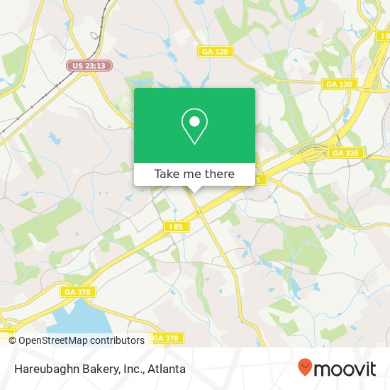 Mapa de Hareubaghn Bakery, Inc.