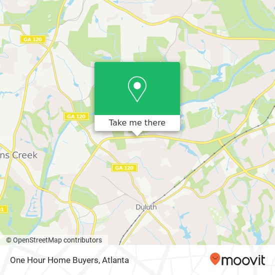 Mapa de One Hour Home Buyers