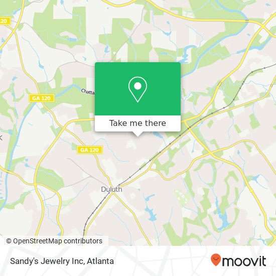 Sandy's Jewelry Inc map
