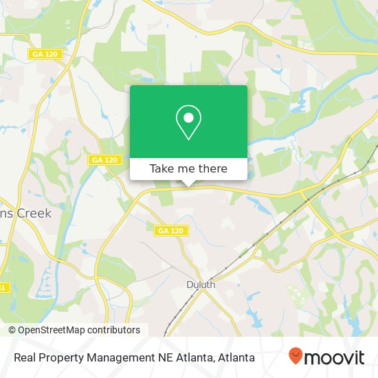 Mapa de Real Property Management NE Atlanta