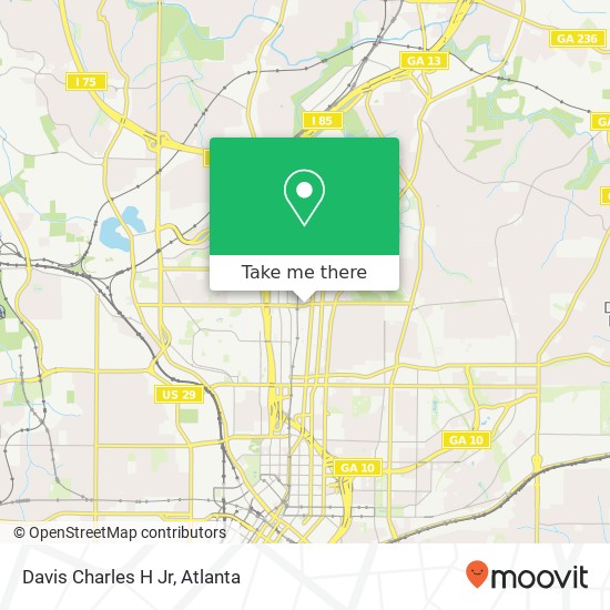 Davis Charles H Jr map