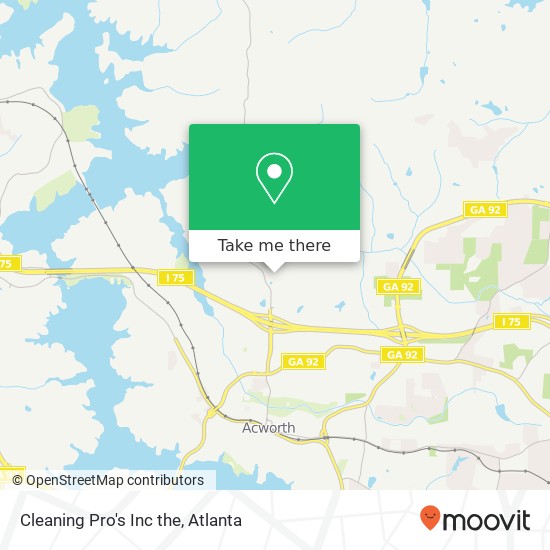 Mapa de Cleaning Pro's Inc the