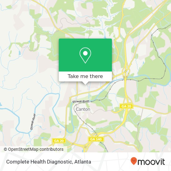 Complete Health Diagnostic map