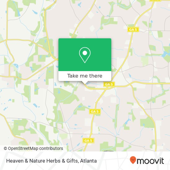 Heaven & Nature Herbs & Gifts map