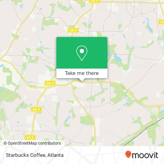 Starbucks Coffee map