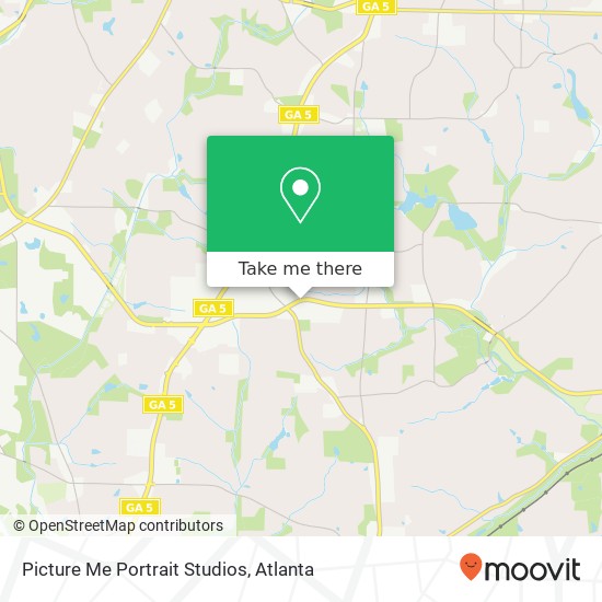 Mapa de Picture Me Portrait Studios