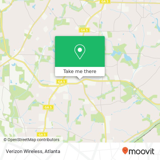 Verizon Wireless map