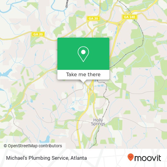 Mapa de Michael's Plumbing Service