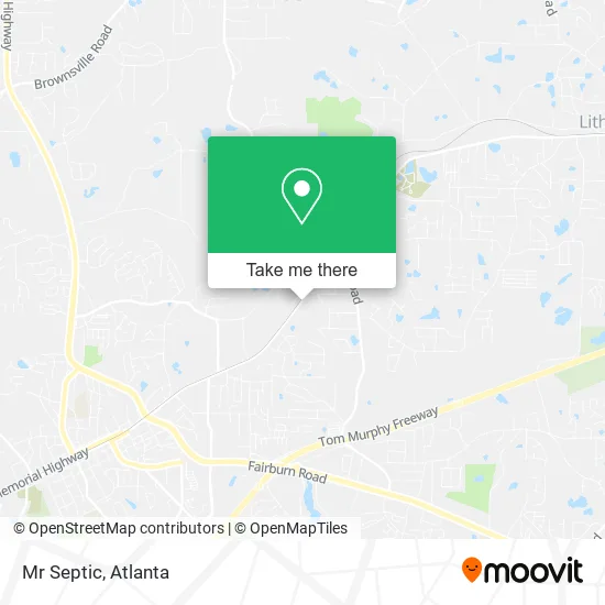 Mr Septic map