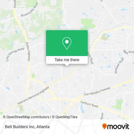 Belt Builders Inc map