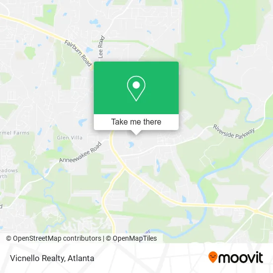 Vicnello Realty map