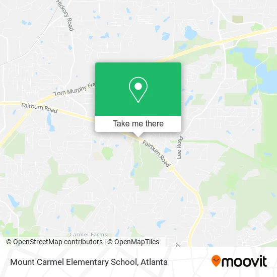 Mount Carmel Elementary School map