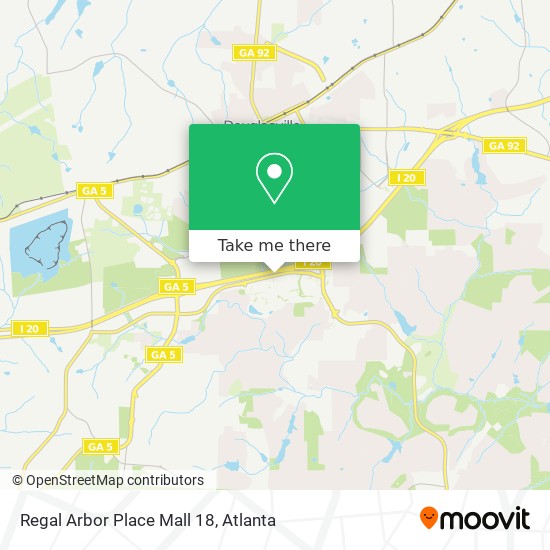 Arbor Place Mall Map How To Get To Regal Arbor Place Mall 18 In Douglasville By Bus?