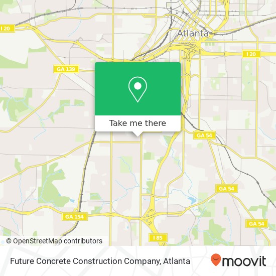 Mapa de Future Concrete Construction Company