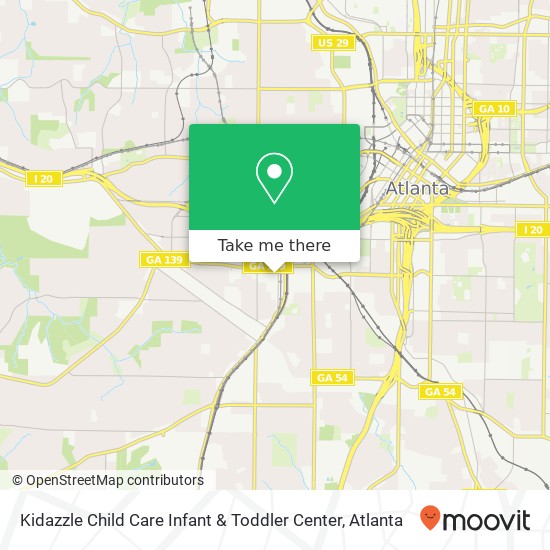 Kidazzle Child Care Infant & Toddler Center map
