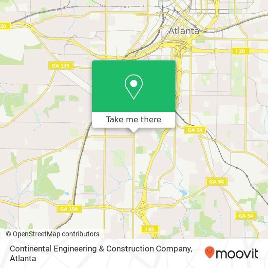 Continental Engineering & Construction Company map