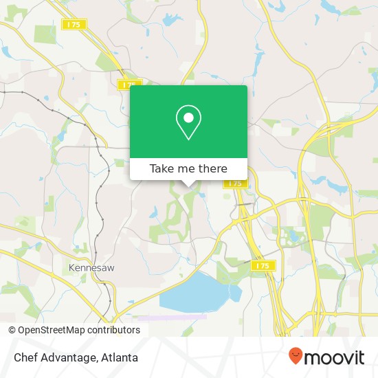 Chef Advantage map