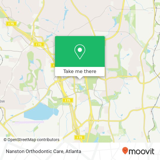 Nanston Orthodontic Care map