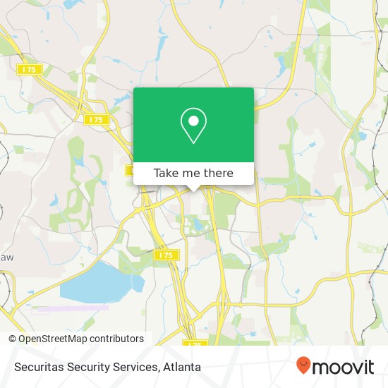 Securitas Security Services map