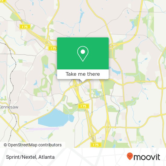Sprint/Nextel map