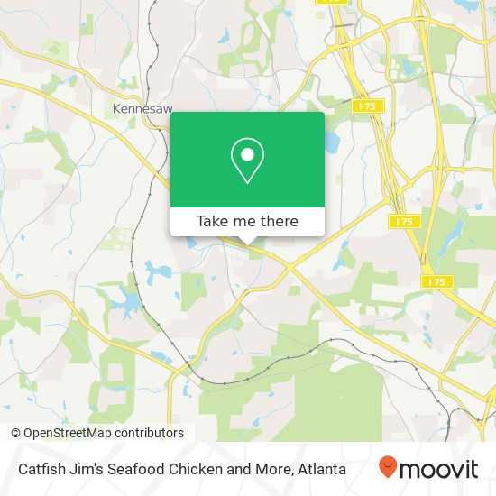Mapa de Catfish Jim's Seafood Chicken and More