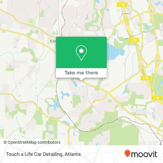 Touch a Life Car Detailing map