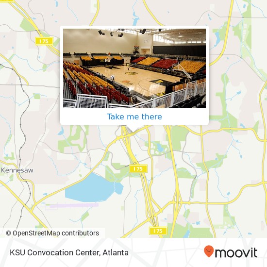 Mapa de KSU Convocation Center