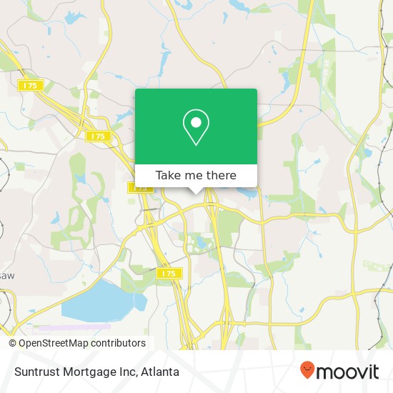 Mapa de Suntrust Mortgage Inc