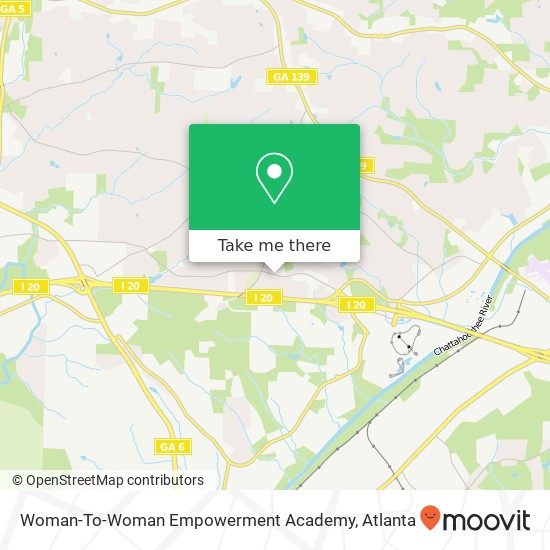 Mapa de Woman-To-Woman Empowerment Academy