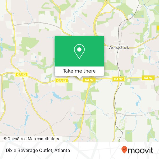 Dixie Beverage Outlet map