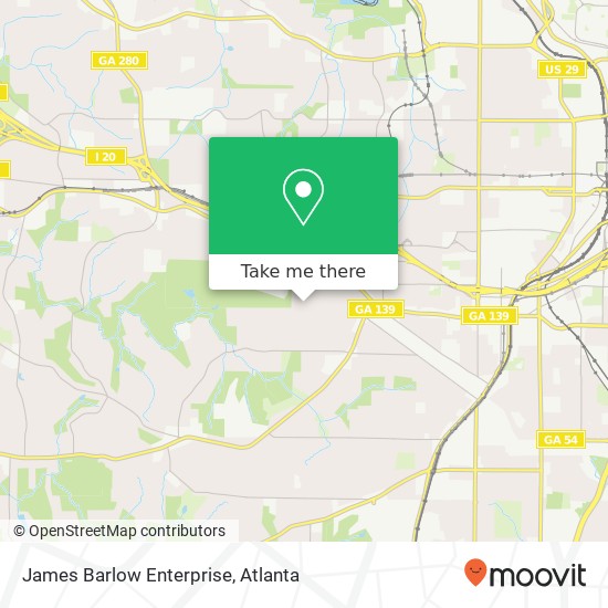 James Barlow Enterprise map