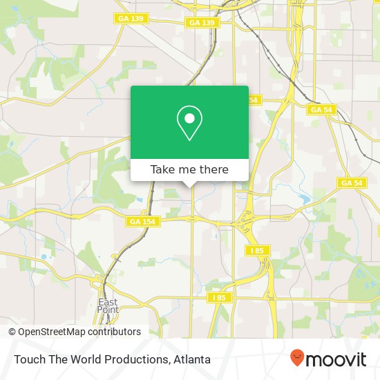 Mapa de Touch The World Productions