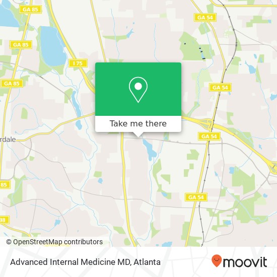 Advanced Internal Medicine MD map