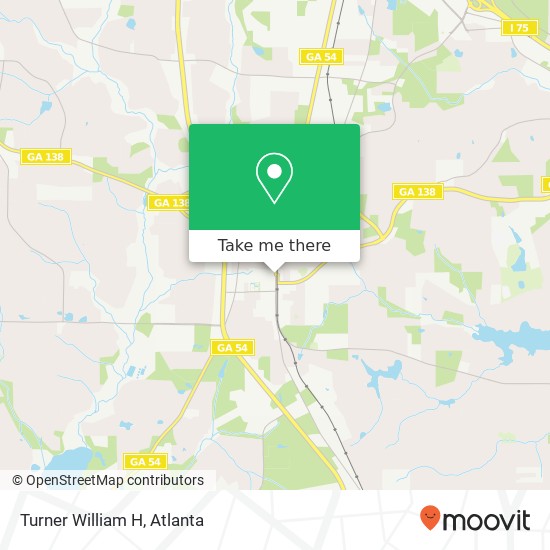 Turner William H map