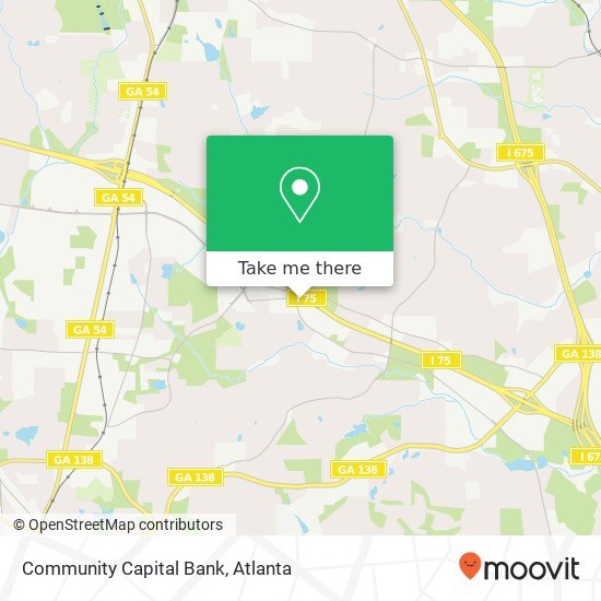 Community Capital Bank map