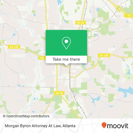 Mapa de Morgan Byron Attorney At Law