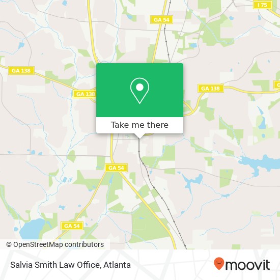 Salvia Smith Law Office map