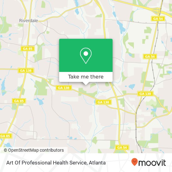 Mapa de Art Of Professional Health Service