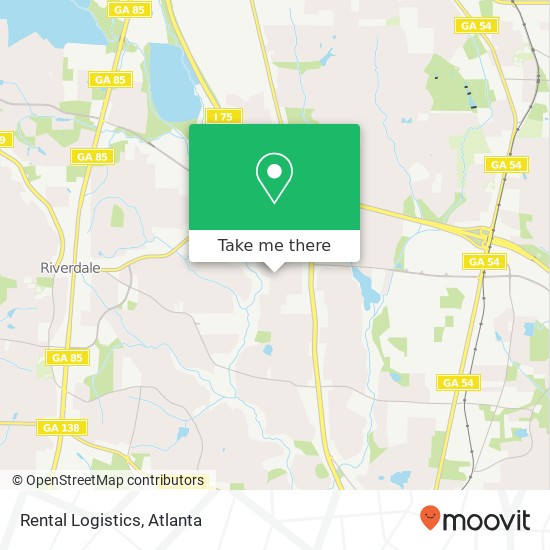 Rental Logistics map