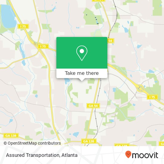 Assured Transportation map