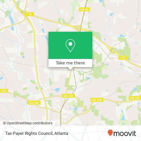 Tax Payer Rights Council map